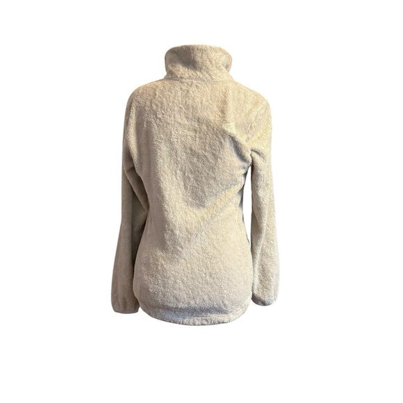 The North Face Osito Fleece Jacket Women’s XS White Cream Full Zip Soft Fuzzy - Picture 2 of 7
